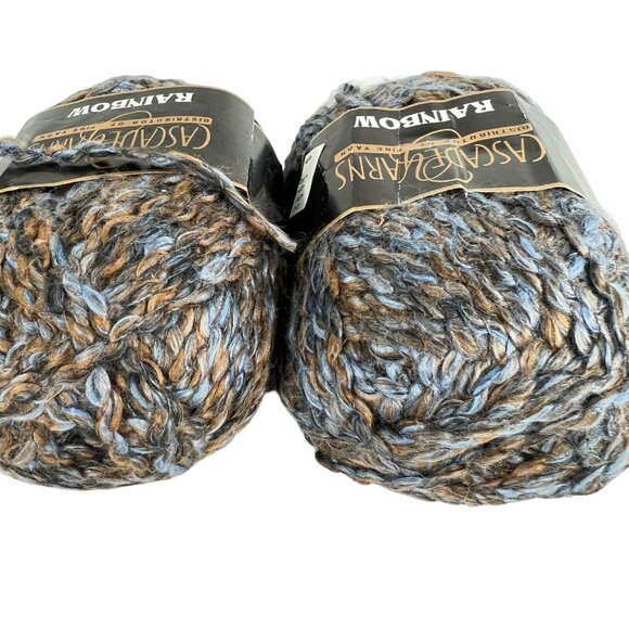 Cascade Yarns Rainbow 100% Pima Cotton Lot of 2 #151535 Peru Original Package - Picture 5 of 5